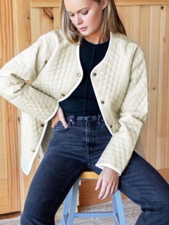 Emerson Fry Jackets & Blazers - Emerson fry quilted coat Buttercream color organic cotton $180 retail